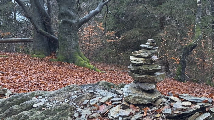 Gipfel auf dem Hollenpfad