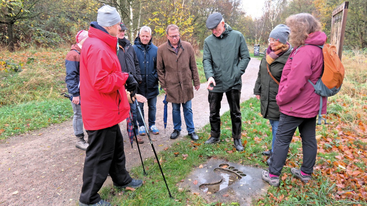 Über den "Weg der Riesen" auf den Bochumer Tippelsberg