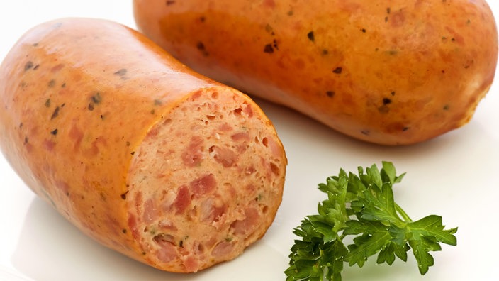 Dicke Wurst (Symbolbild kann vom Rezept abweichen)