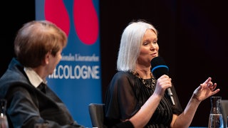 Ceceila Ahern auf der lit.COLOGNE 2025