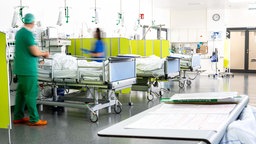 Symbolbild: Aufwachraum in einem Krankenhaus.