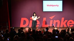 Wahlparty der Linken in Berlin