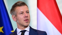 Ungarns Premier Peter Magyar (2026).
