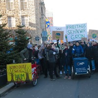 Demonstration "fridays for future" (Leipzig, 18.01.2019)