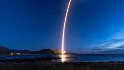Start der Trägerrakete Spectrum in Norwegen.