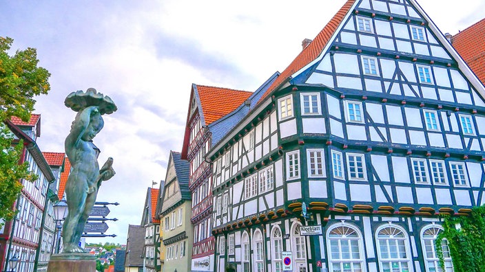 Fachwerkhäuser in Bad Wildungen