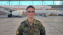 Der Hauptgefreite Sebastián kommt aus einer deutsch-mexikanischen Familie.