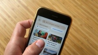 Auswahl von ehrentamtlichen Tätigkeiten auf dem Startbildschirm der Ehrenamts-App "Nyby"
