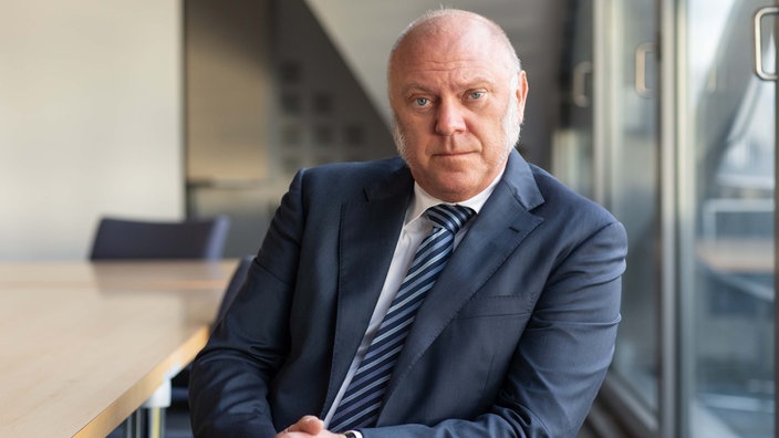 Porträt von Ulrich Schneider, Sozialexperte und Mitglied im Bundesvorstand der Linken.