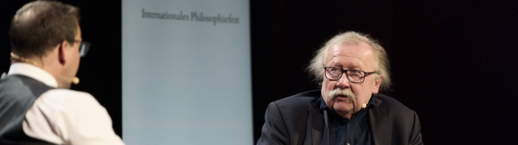 Der Philosoph Peter Sloterdijk auf der phil.COLOGNE