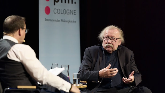 Der Philosoph Peter Sloterdijk auf der phil.COLOGNE
