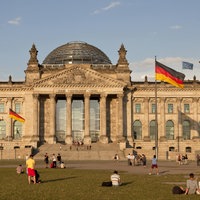Reichstagsgebaeude von außen