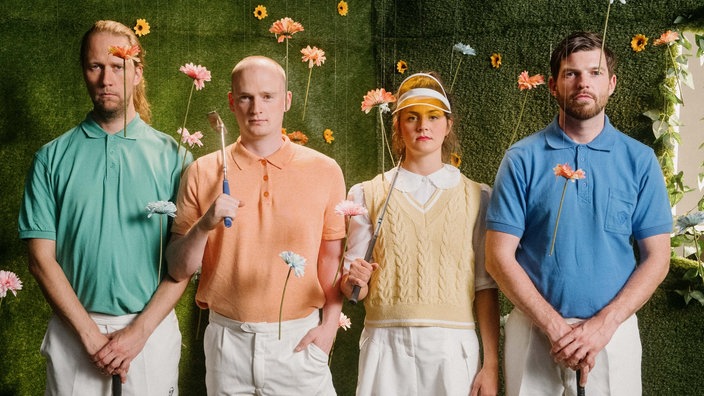 Die Impro-Comedy-Gruppe Gude Leude
