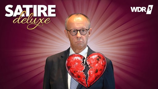 Friedrich Merz, davor ein gebrochenes Herz