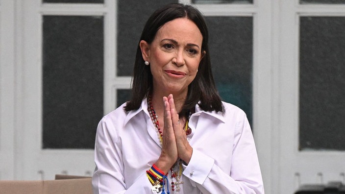 Der Friedensnobelpreis 2025 geht an Maria Corina Machado. Aufnahmedatum: 28.07.2024