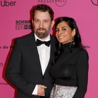 Collien Ulmen-Fernandes und Christian Ulmen beim 71. Bundespresseball 2024 im Hotel Adlon Kempinski. Berlin, 12.04.2024.