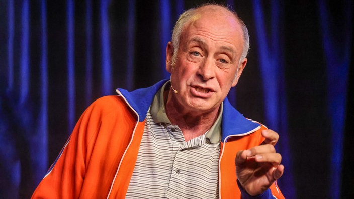 Alfons auf derBühne vom Theater am Dom 
