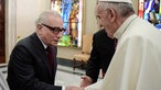 Martin Scorsese und Papst Franziskus