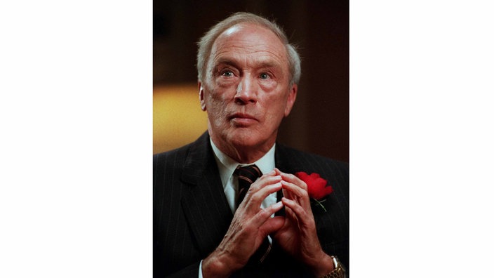 Pierre Trudeau, kanadischer Ministerpräsident (Aufnahme von 1993)