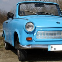 Ein Trabant 601 umgebaut zum Cabrio