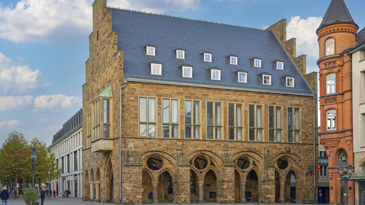 Historisches Rathaus in Minden von außen