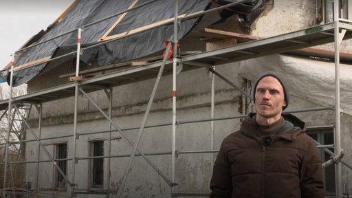 Hausabriss in Bornheim wegen Dachsanierung