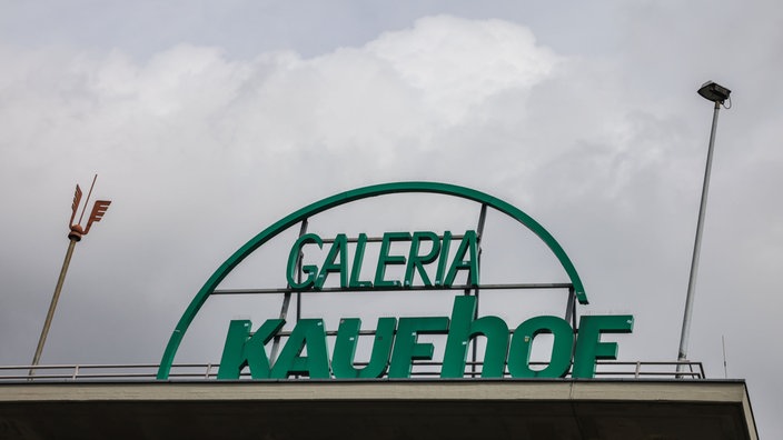 Das Logo einer Galeria-Kaufhof-Filiale