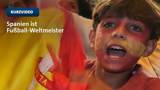 Spanische Fans feiern WM-Sieg | Video | tn