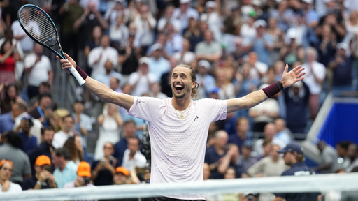 Alexander Zverev jubelt über US Open Gewinn