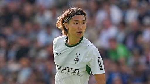 Mönchengladbachs Ko Itakura in Aktion