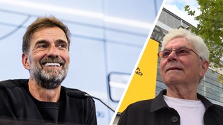 Zusammenschnitt aus einem Foto von Jürgen Klopp und einem von Josef Schneck