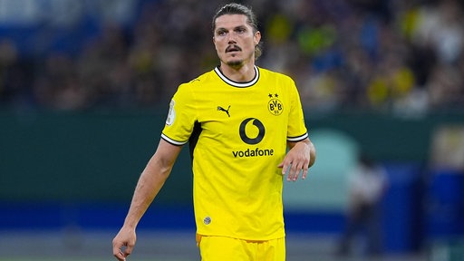 Marcel Sabitzer beim DFB-Pokal Spiel