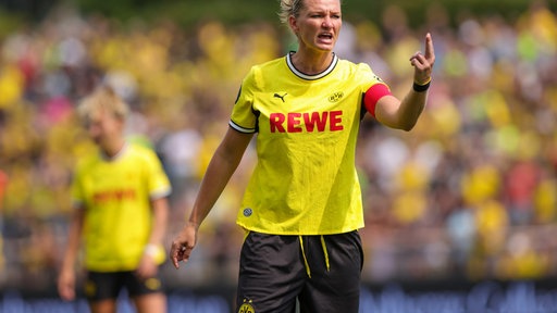 Lange habe sie auf dieses Spiel hingefiebert, gestern feierte Alexandra Popp ihr Pflichtspieldebüt.