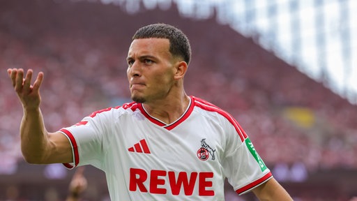 Kölns Said El Mala gestikuliert 