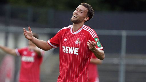 Luca Waldschmidt vom 1. FC Köln.