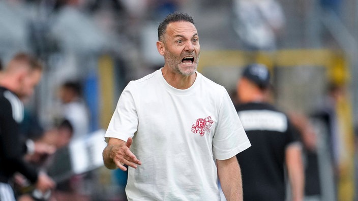 Alexander Ende, Trainer von Fortuna Düsseldorf.