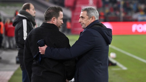 Christian Weber und Klaus Allofs