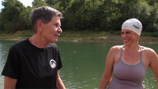 Ruth Uessem ist die Mutter von Eva Uessem und trainiert ihre Tochter