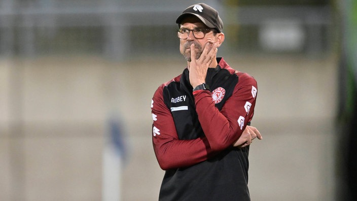 Trainer Matthias Mink von Fortuna Köln