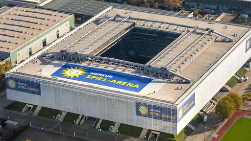 Die Arena in Düsseldorf-Stockum.