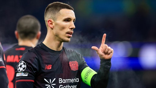Alejandro Grimaldo in Aktion
