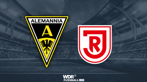 Alemannia Aachen gegen Jahn Regensburg