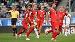 Jubel bei RWE: Rios Alonso trifft zum 1:1