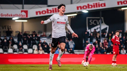 Marco Wörner jubelt
