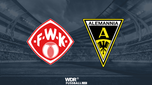 Würzburger Kickers gegen Alemannia Aachen