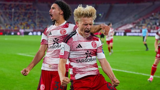 Fortuna Düsseldorf jubelt