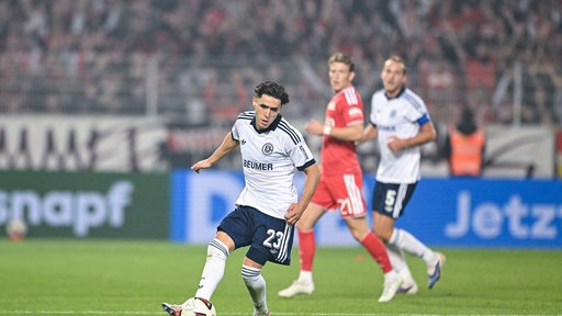 Soufiane El Faouzi im Spiel gegen Union Berlin