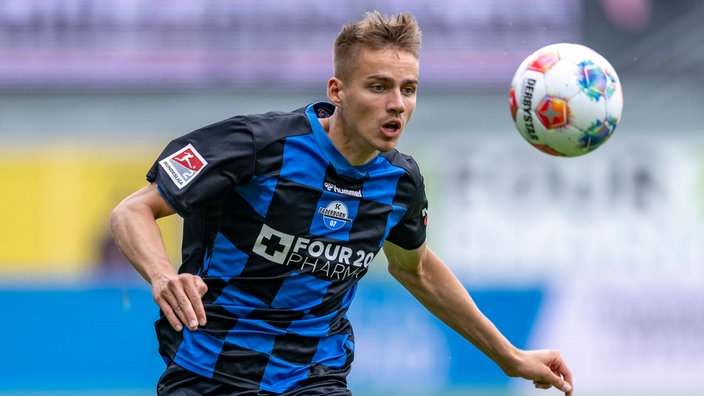 Filip Bilbija kam im Sommer 2023 vom Hamburger SV zum SC Paderborn.