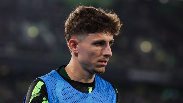 Jesper Lindström stand in der vergangenen Saison beim VfL Wolfsburg unter Vertrag
