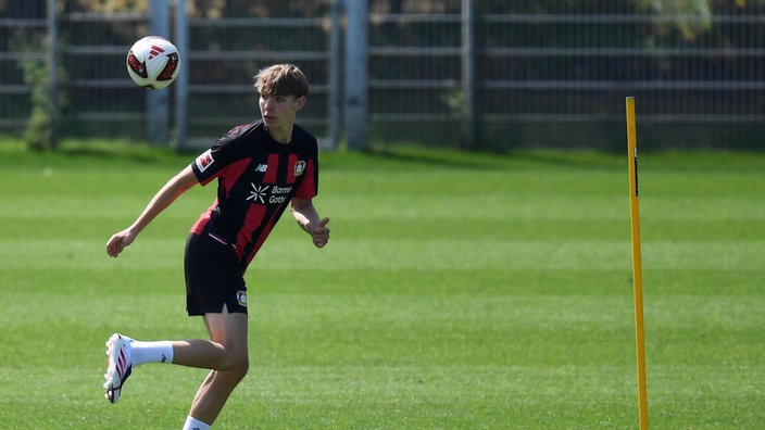 Kennet Eichhorn im Training